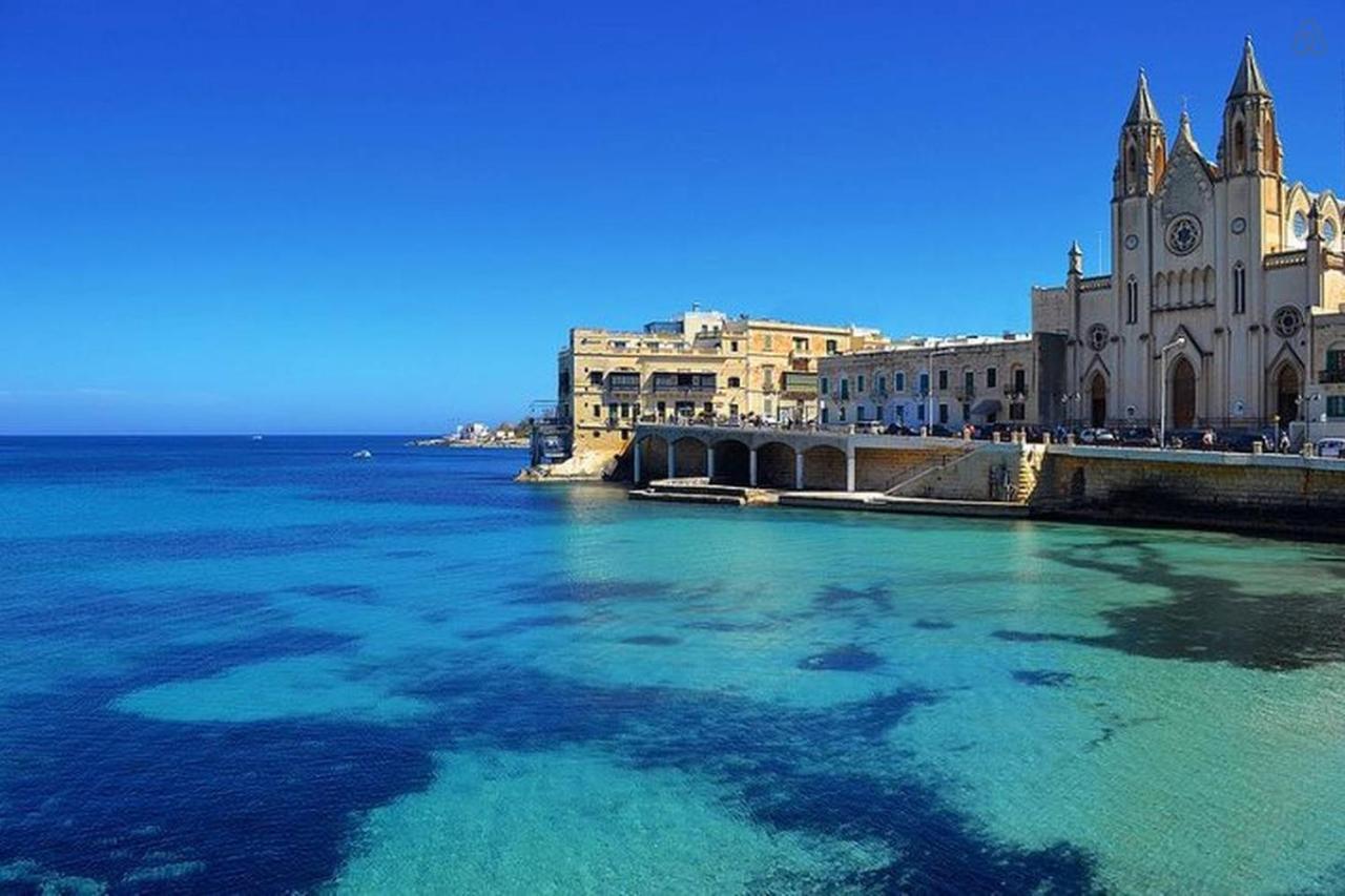 Modern 3Br Apartment In Sliema'S Desirable Locale Exteriör bild
